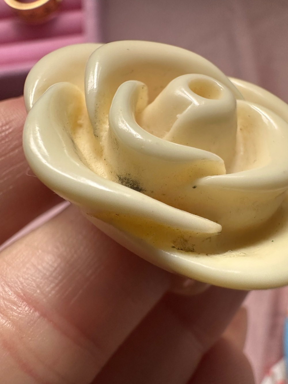 Express • Y2K Carved Rose Floral Ring Set - Picture 8 of 13
